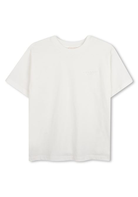 T-shirt con logo GIVENCHY KIDS | H31344117